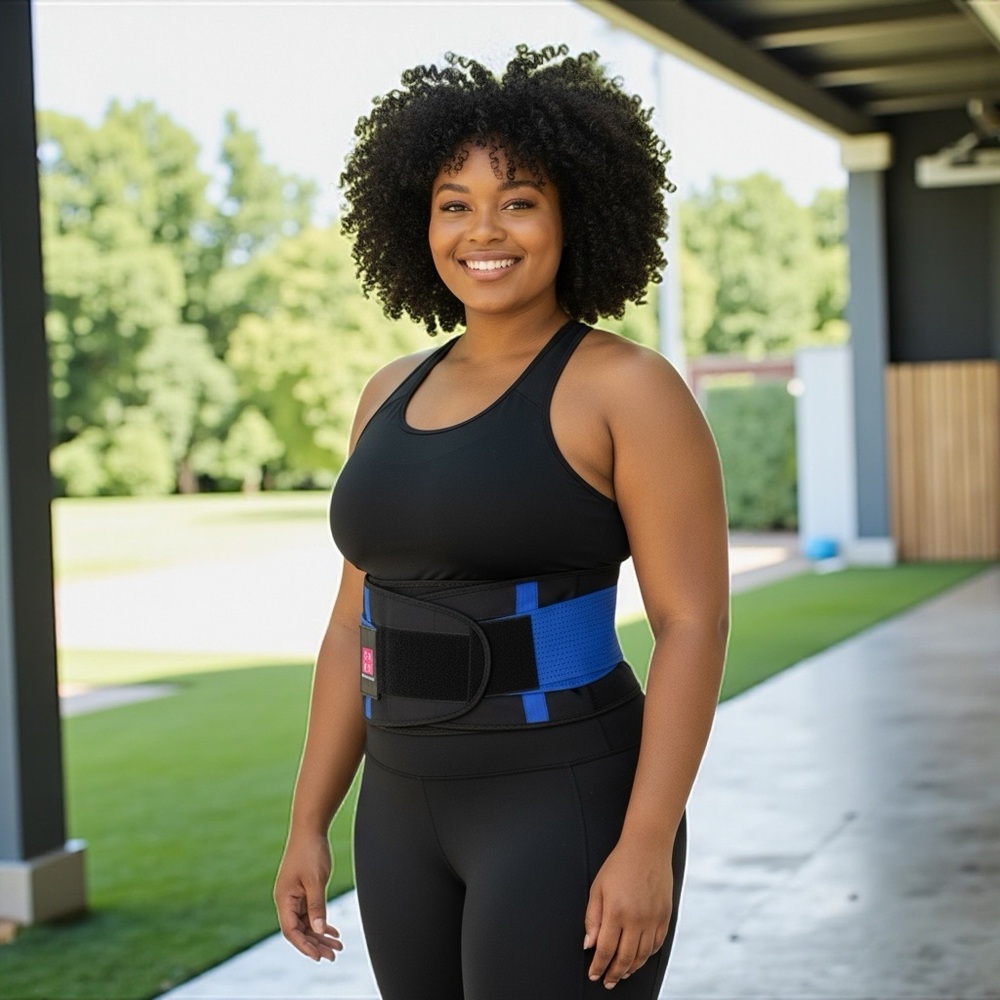 Waist Trainer Plus Waist Wrap Tummy Slimmer Workout Fitness Targeted Reduction